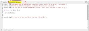 Debugging In JavaScript Step 4